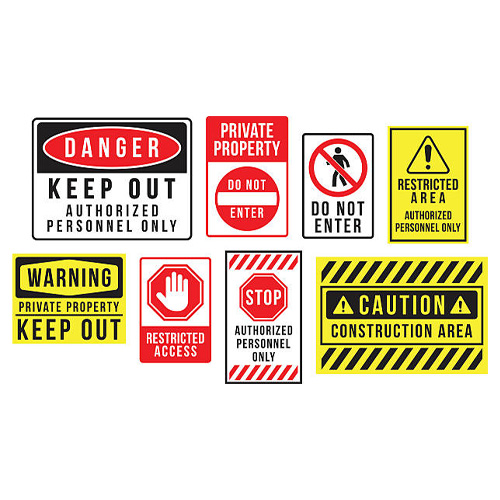 Safety Signs &amp; Signals