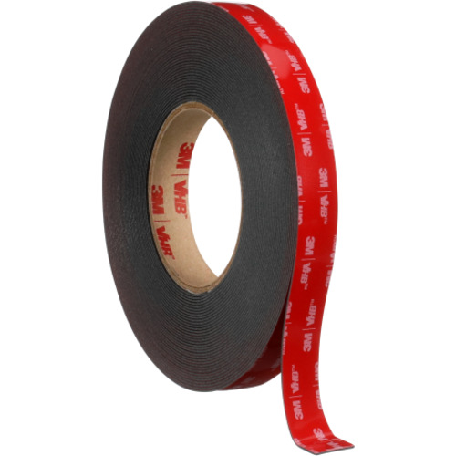3M VHB Tape 5952 Black 1″ × 36 yd 45 mil Small Pack