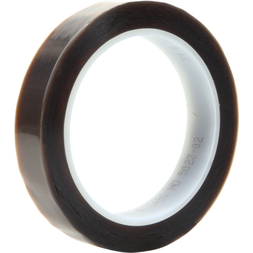3M PTFE Film Tape 5490 Brown 1/2″ × 36 yd 3.7 mil