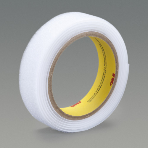 3M Flame Resistant Loop Fastener SJ3518FR White 2″ × 50 yd